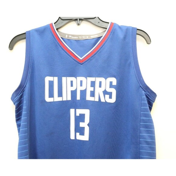 Fanatics Los Angeles Clippers Paul‎ George Jersey Youth XL Mens Small Blue - Picture 2 of 7